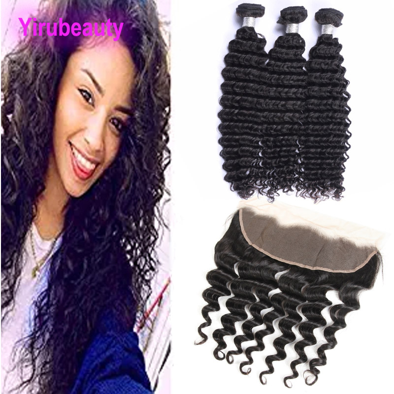 Malaysian Human Hair Ear To Ear Lace Frontal With 3 Bundles Deep Wave 13X4 Lace Frontal With Bundles Natural Color
Malaysian Human Hair Ear To Ear Lace Frontal With 3 Bundles Deep Wave 13X4 Lace Frontal With Bundles Natural Color