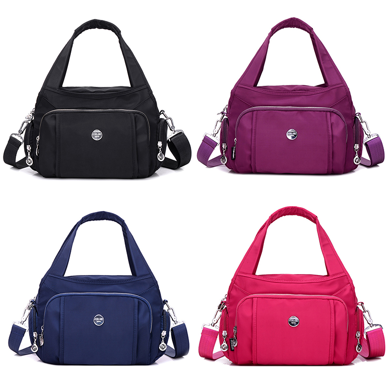 Women Casual Anti-Theft Multi-Layer Large Capacity Waterproof Nylon Shoulder Bag Travel Light Messenger Bag
Women Casual Anti-Theft Multi-Layer Large Capacity Waterproof Nylon Shoulder Bag Travel Light Messenger Bag