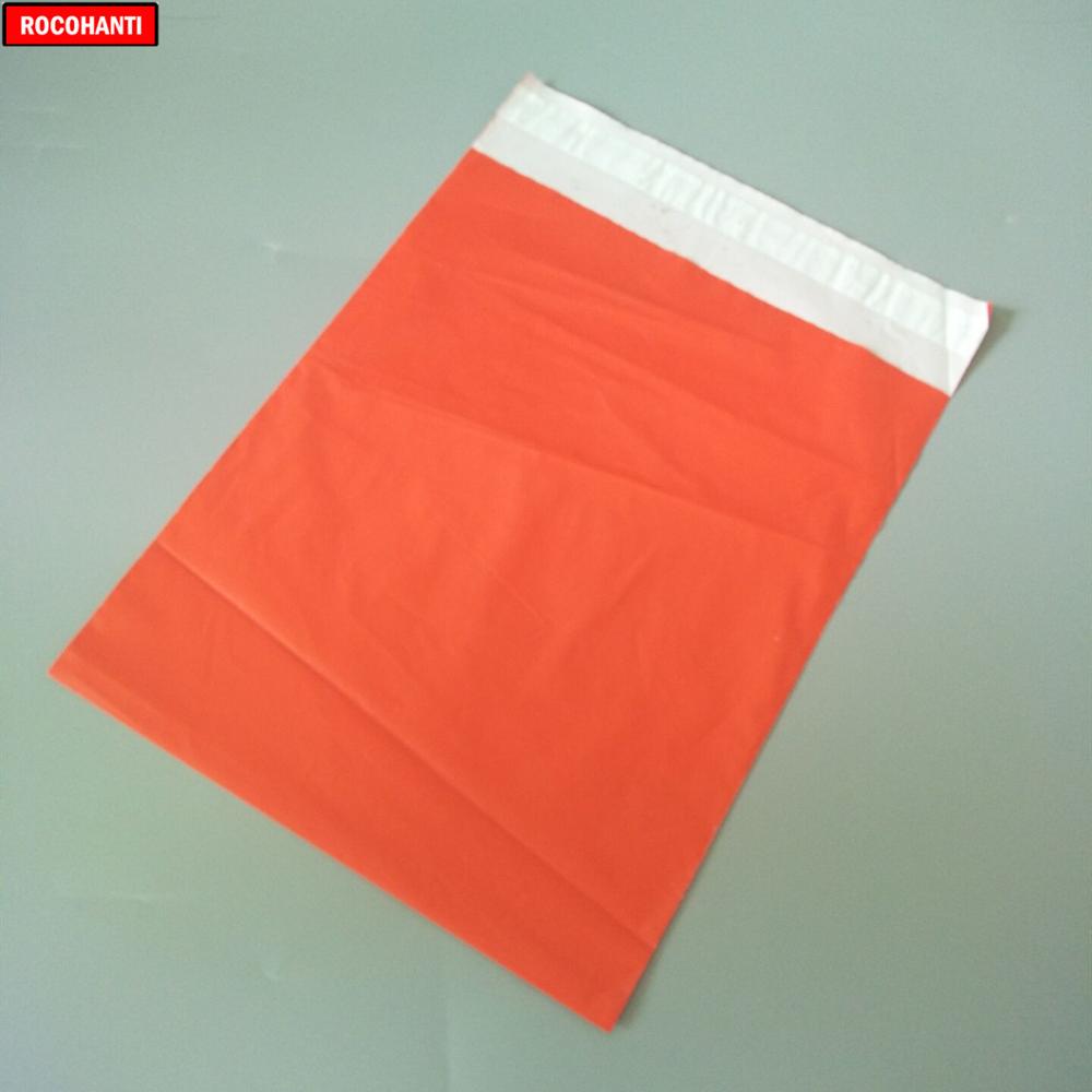 200PCS 10X13 Red Colored Poly Mailers A4 Plastic Mailer Envelope Custom Poly Shipping Bags Polymailer Gift Bag With