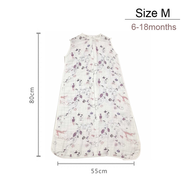 100% Muslin Cotton Baby Thin Slumber Sleeping Bag Mod For Summer bedding Baby Saco De Dormir Para Bebe Sacks Sleepsacks
