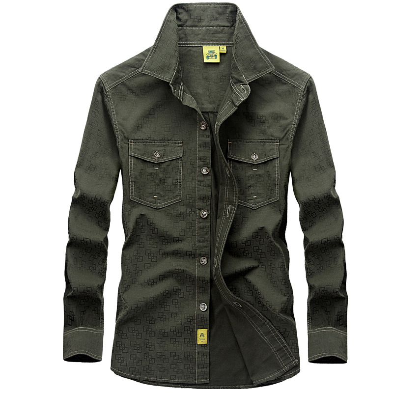 Spring Autumn Shirt Men Casual Long Sleeves Shirts Army Green Khaki Red Plus Size XXXL 4XL 5XL, Ic1688 army green
Spring Autumn Shirt Men Casual Long Sleeves Shirts Army Green Khaki Red Plus Size XXXL 4XL 5XL, Ic1688 army green