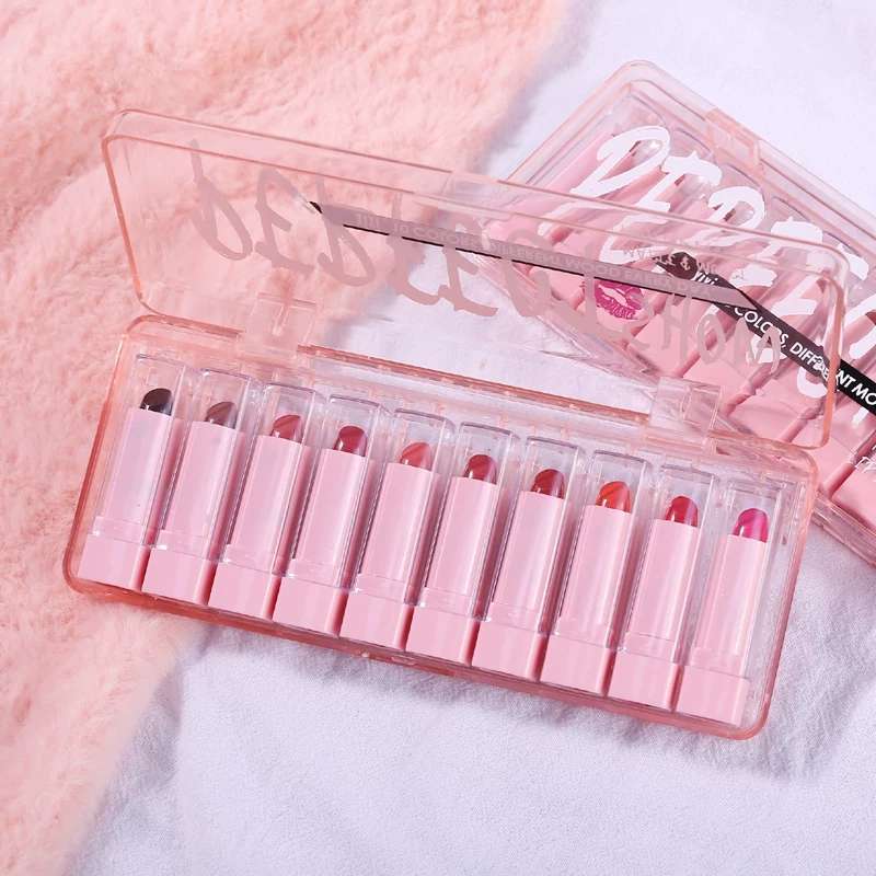 Matte Lipstick Lip tint waterproof Long lasting lipstick set matte Lips makeup Liquid gifts for women TSLM1