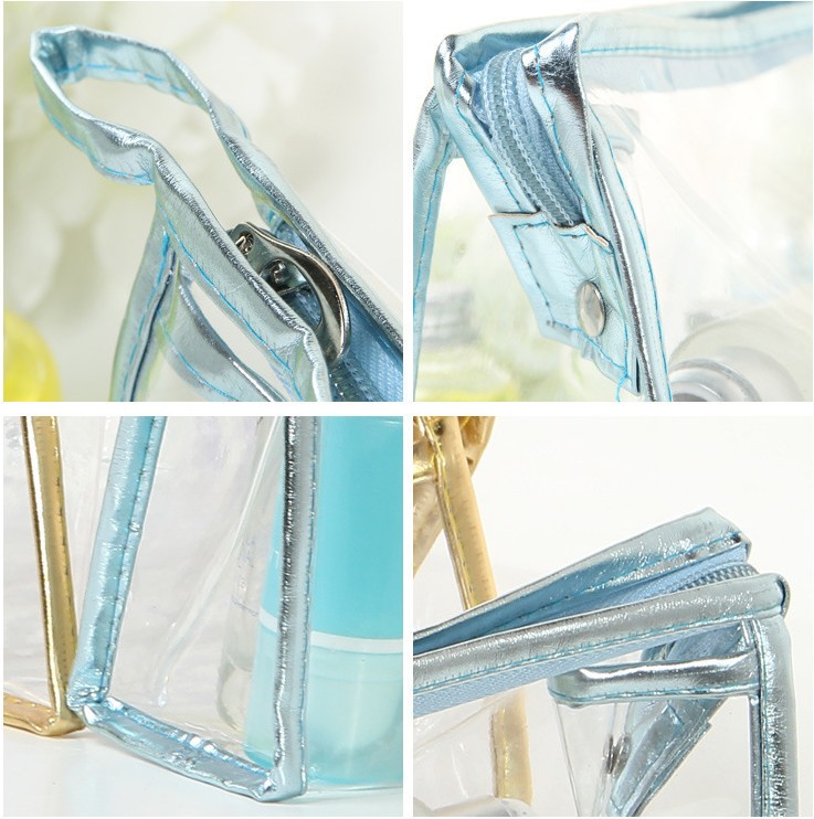 Transparent Cosmetic Bags PVC Zipper Clear Waterproof Makeup Bag Women Travel Toiletry Storage Organizer Case - view 8