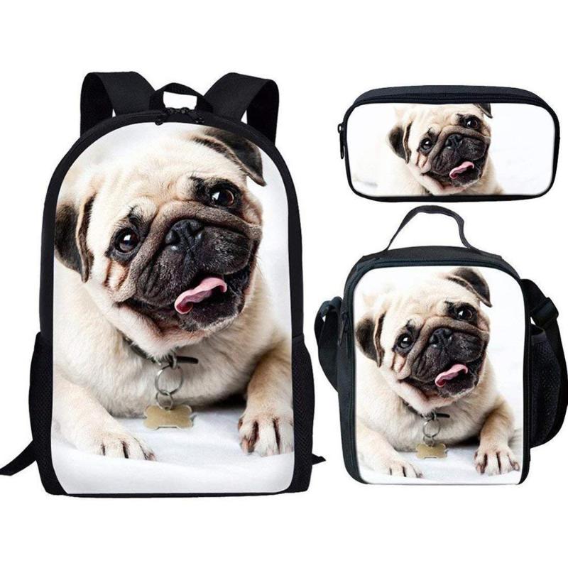 Kids Book Bag Bagpack Backpack for Boys Girls Cute Pug Dog 3D Printing School Bags Children 3pcs/set Schoolbag Mochila Escolar, 6826k
Kids Book Bag Bagpack Backpack for Boys Girls Cute Pug Dog 3D Printing School Bags Children 3pcs/set Schoolbag Mochila Escolar, 6826k