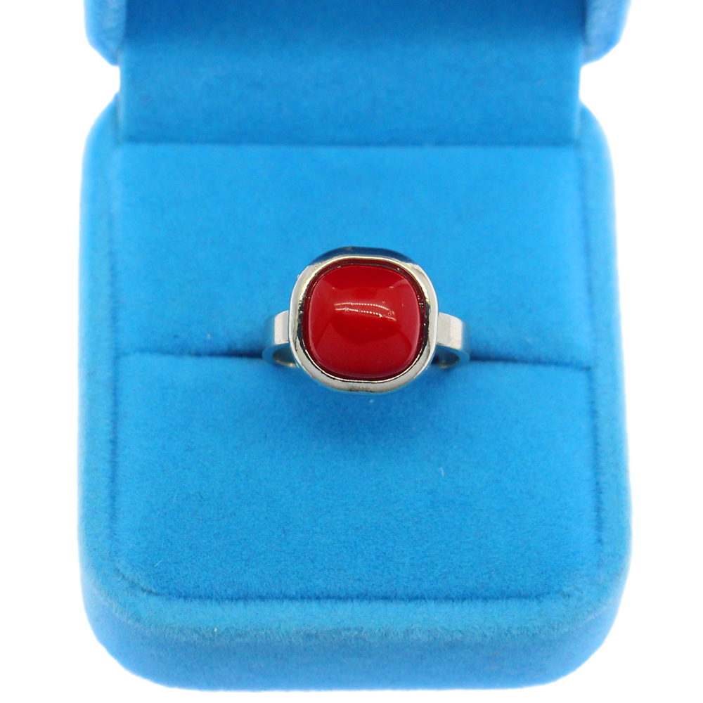 Fashionable natural shell jewelry originality delicate 6 colors square shell copper rings female charm jewelry