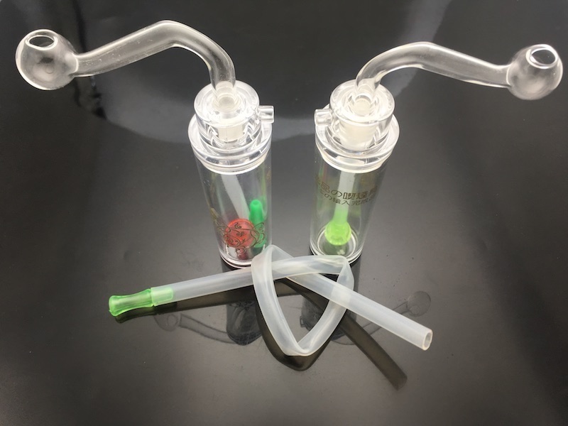 Protable newest 10mm female plastic oil rig bong cheap Mini plastic oil burner water bong hand pipe with hose and glass oil bowl
Protable newest 10mm female plastic oil rig bong cheap Mini plastic oil burner water bong hand pipe with hose and glass oil bowl