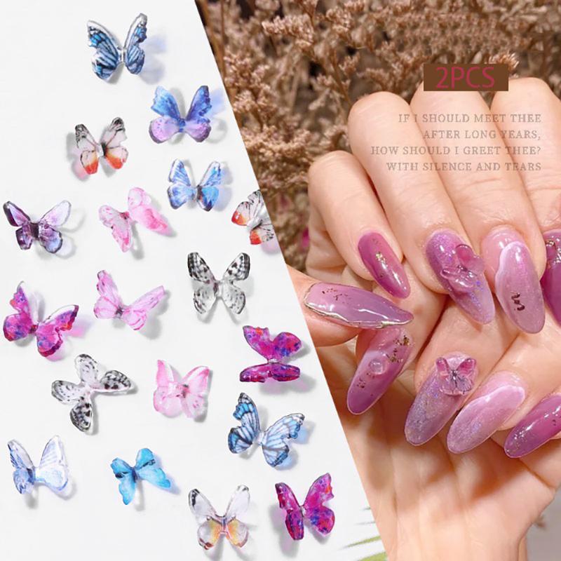 2Pcs/Bag Nail Butterfly Handmade Resin Nail 3D Butterfly Mini Jewelry Small DIY Art Decorations
2Pcs/Bag Nail Butterfly Handmade Resin Nail 3D Butterfly Mini Jewelry Small DIY Art Decorations