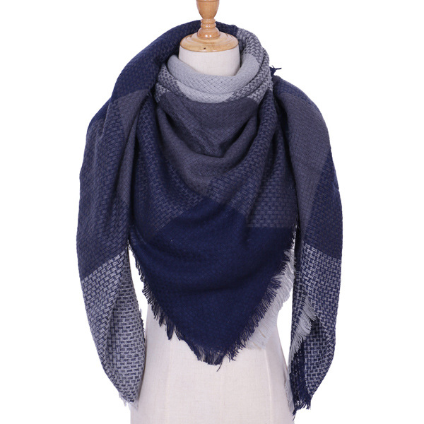 Winter Women Scarf Plaid Warm Cashmere Scarves Shawls Female Scarf Lady Blanket Wraps winter scarf