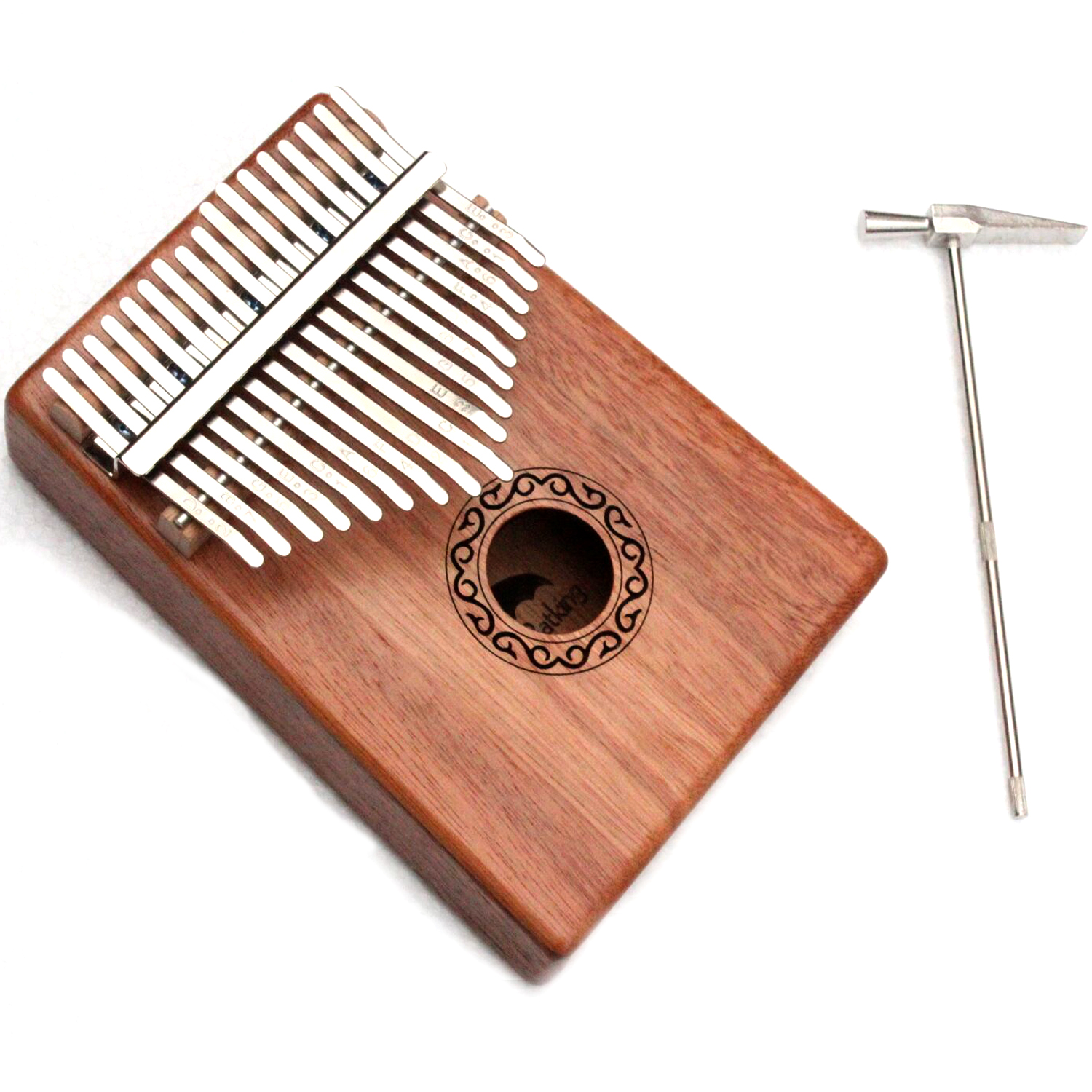 17 Keys Kalimba Thumb Piano Solid Mahogany Body With Learning Book Tune Hammer
17 Keys Kalimba Thumb Piano Solid Mahogany Body With Learning Book Tune Hammer