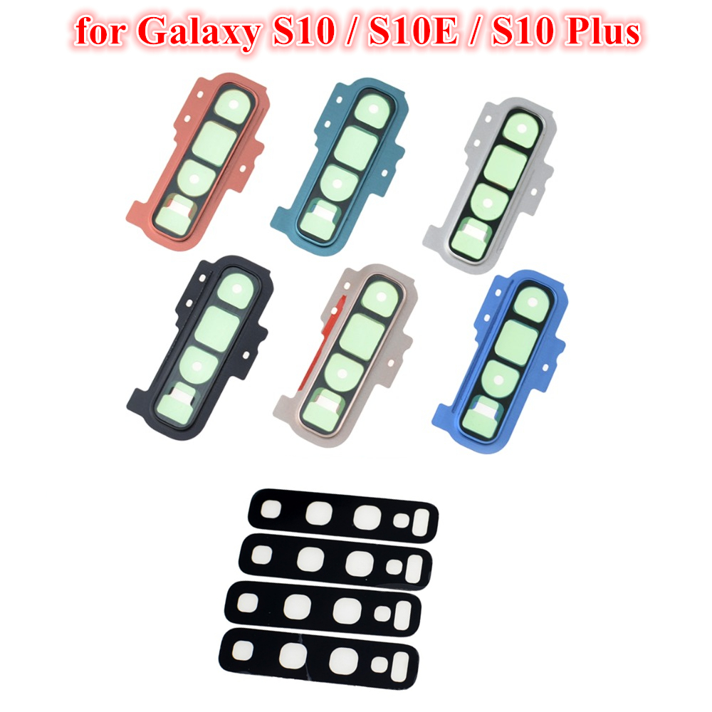 100PCS Back Camera Glass Bezel Frame Cover For Samsung Galaxy S10 Plus S10E Rear Camera Lens Cover Holder with Sticker Adhesive Replacement
100PCS Back Camera Glass Bezel Frame Cover For Samsung Galaxy S10 Plus S10E Rear Camera Lens Cover Holder with Sticker Adhesive Replacement
