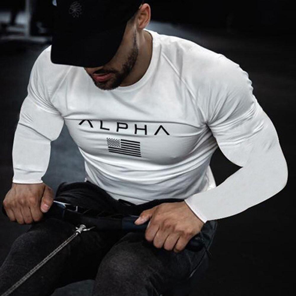 Lead Gym Fitness T-shirt Men Casual Long sleeve Cotton t shirt Male Print Tee Tops Autumn Running Sport Workout Clothes Brand Apparel, White;black
Lead Gym Fitness T-shirt Men Casual Long sleeve Cotton t shirt Male Print Tee Tops Autumn Running Sport Workout Clothes Brand Apparel, White;black