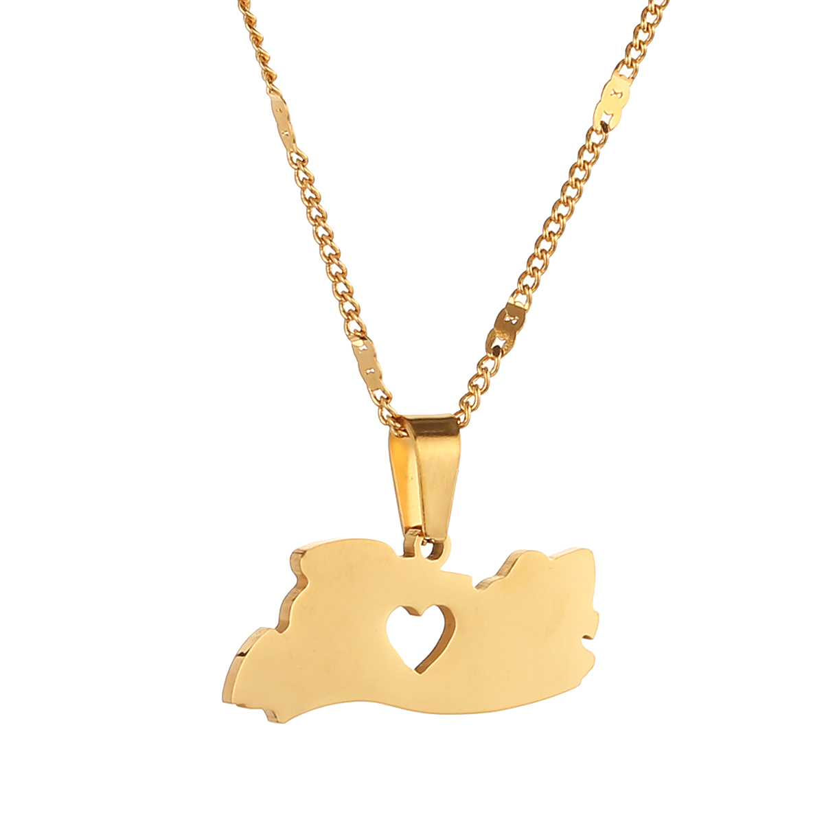 Stainless Steel El Salvador Map Pendant Necklace for Women Men Charm Heart Jewelry
Stainless Steel El Salvador Map Pendant Necklace for Women Men Charm Heart Jewelry