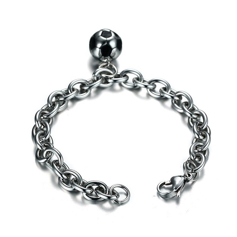 chain on hand bracelets mens stainless steel silver charm bracelet hip hop fitness bracelet pendant Gifts accessories football
chain on hand bracelets mens stainless steel silver charm bracelet hip hop fitness bracelet pendant Gifts accessories football