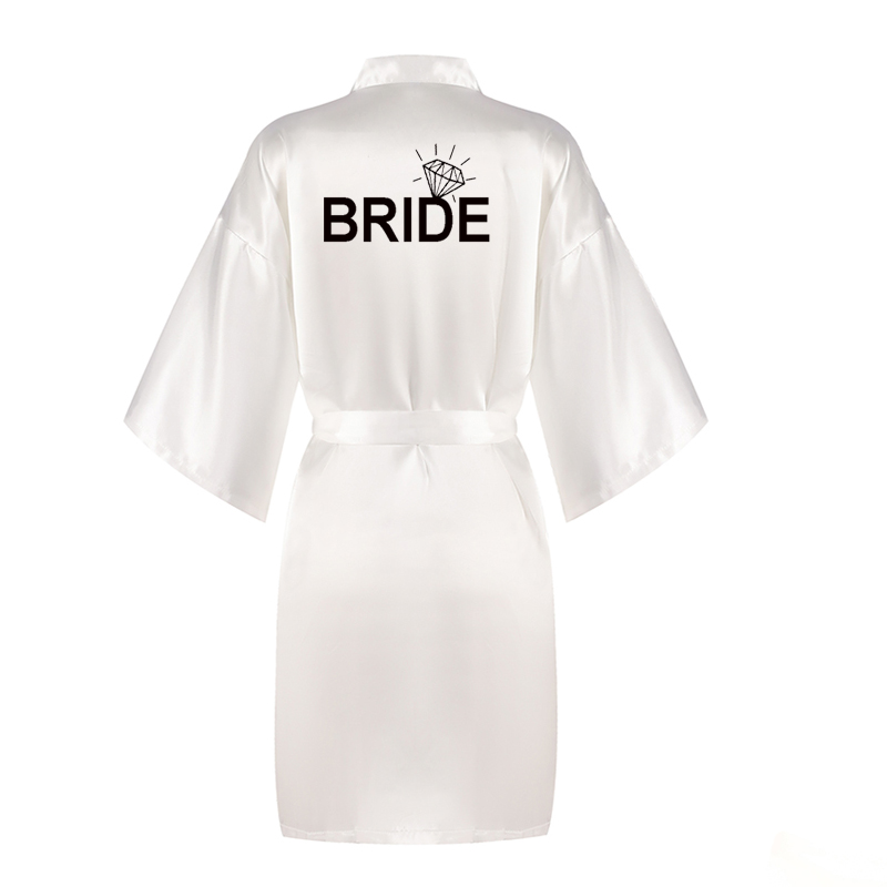new sexy bride robe women BRIDE diamond satin robe dress women wedding party dressing gown gift kimono robes, Black
new sexy bride robe women BRIDE diamond satin robe dress women wedding party dressing gown gift kimono robes, Black