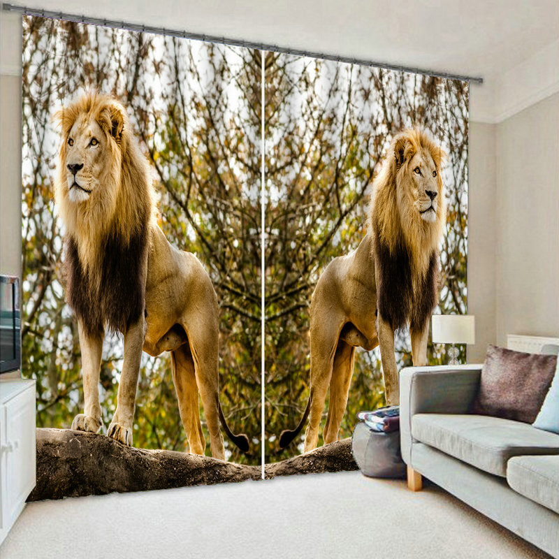 Beast Lion and tiger Luxury Blackout 3D Window Curtains For Living Room Bedroom Drapes cortinas Rideaux Customized size Curtain
Beast Lion and tiger Luxury Blackout 3D Window Curtains For Living Room Bedroom Drapes cortinas Rideaux Customized size Curtain