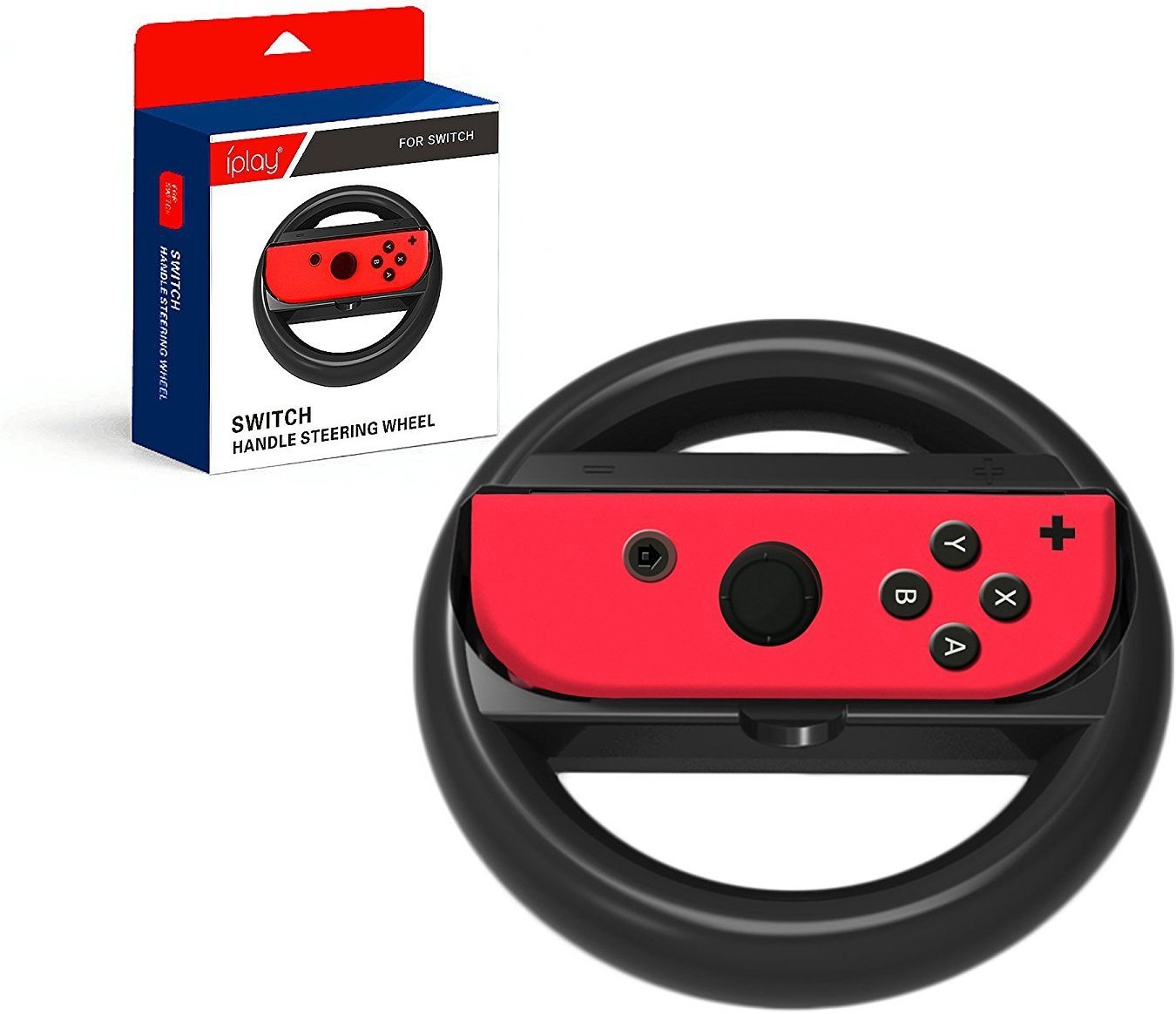a pair Steering Wheel Gamepad Joy-Con Controller Joystick Grip Racing Game Remote for Nintend Switch NS Accessories
a pair Steering Wheel Gamepad Joy-Con Controller Joystick Grip Racing Game Remote for Nintend Switch NS Accessories