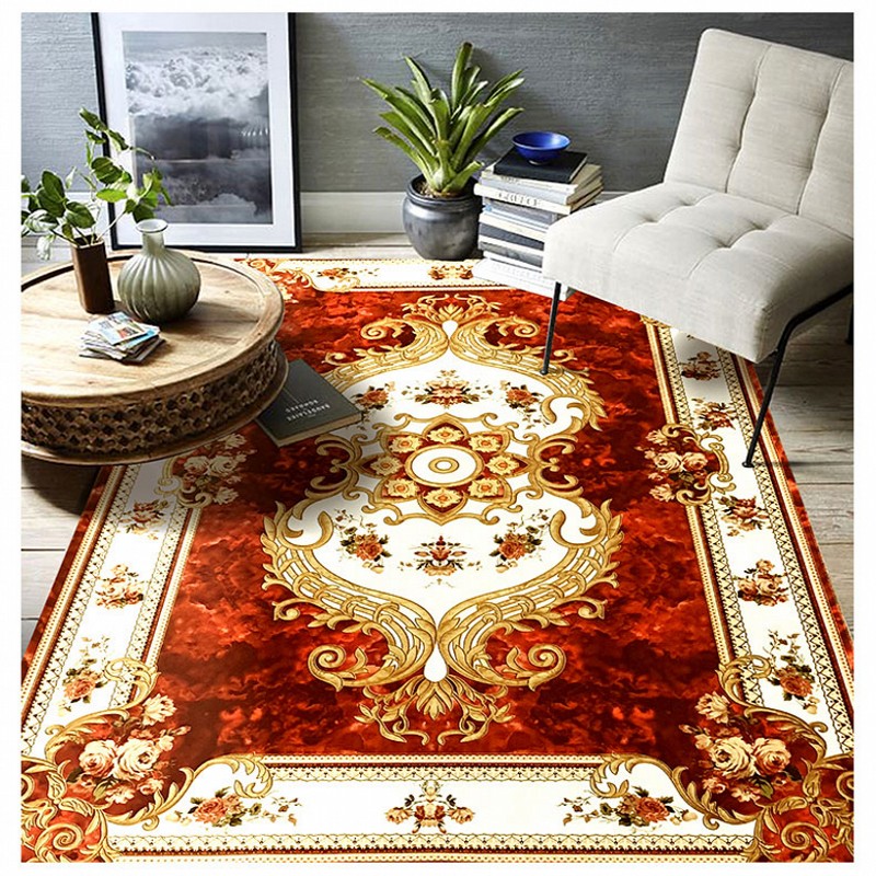 European Style Soft Carpet Bedroom Living Room Floor Home Doormats Collapsed Meters Machine Washable Hand-washing Rug
European Style Soft Carpet Bedroom Living Room Floor Home Doormats Collapsed Meters Machine Washable Hand-washing Rug