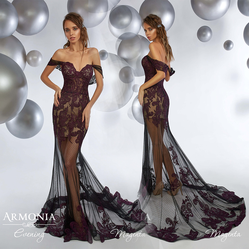 2020 Elegant Evening Dresses Off Shoulder Lace Appliques Mermaid Prom Gowns Custom Made Sweep Train Trumpet Special Occasion Dress, Burgundy
2020 Elegant Evening Dresses Off Shoulder Lace Appliques Mermaid Prom Gowns Custom Made Sweep Train Trumpet Special Occasion Dress, Burgundy