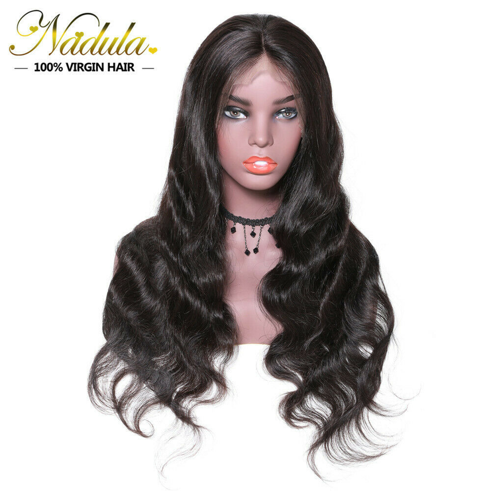10A Body Wave Human Hair Wigs Pre Plucked Lace Frontal Wigs with Baby Hair