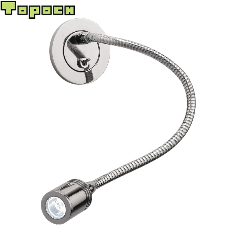 Topoch Flush Lights on Headboard Slim Plate Flexible Arm on/off Switch 3W CREE LED Chrome Finish for Hotel Residential Car Yacht
Topoch Flush Lights on Headboard Slim Plate Flexible Arm on/off Switch 3W CREE LED Chrome Finish for Hotel Residential Car Yacht