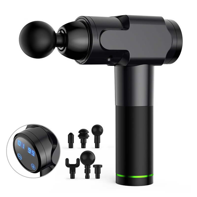 Electric Muscle Massager Therapy Fascia Massage Gun 6-speed Adjustment Deep Vibration Muscle Relaxation Fitness Equipment +Bag
Electric Muscle Massager Therapy Fascia Massage Gun 6-speed Adjustment Deep Vibration Muscle Relaxation Fitness Equipment +Bag