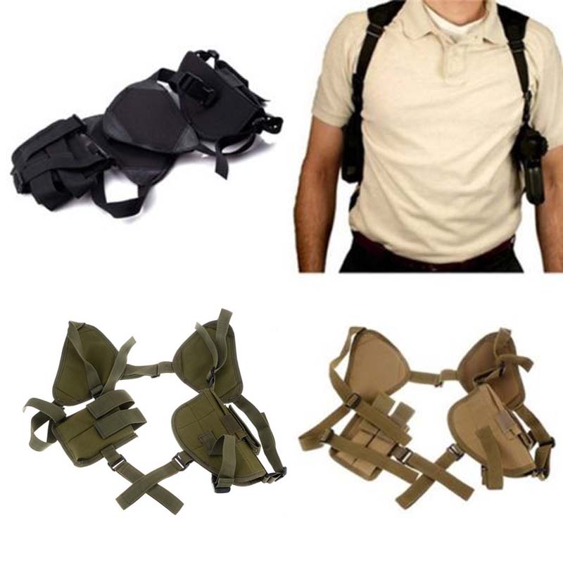 Free Shipping Tactical Universal Double Shoulder Armpit Holster Gun Pistol Magazine Pouch Bag holder, Black
Free Shipping Tactical Universal Double Shoulder Armpit Holster Gun Pistol Magazine Pouch Bag holder, Black