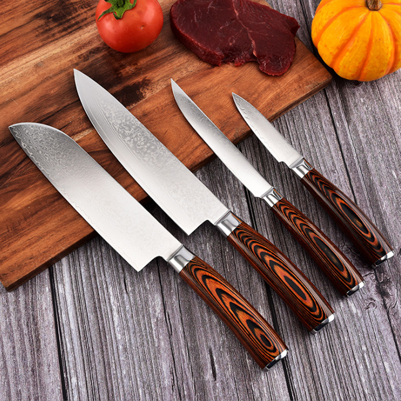 Conjunto de cuatro piezas de cuchillo para fruta cocina hogar chef de acero damasco malla martillo kitchen knifes pen knive
Conjunto de cuatro piezas de cuchillo para fruta cocina hogar chef de acero damasco malla martillo kitchen knifes pen knive