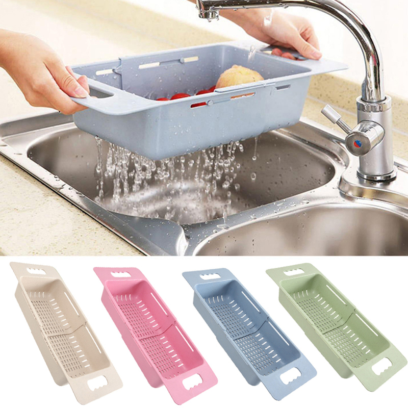 Kitchen Retractable Sink Drain Basket Plastic Dish Rack Sink Filter Water Basket Fruit Vegetable Kitchen Drain Case
Kitchen Retractable Sink Drain Basket Plastic Dish Rack Sink Filter Water Basket Fruit Vegetable Kitchen Drain Case