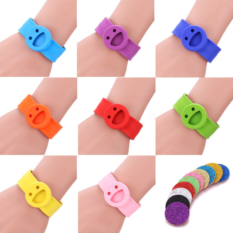 Nouveau Aromathérapie Bijoux Papa Cercle Parfum Huile Essentielle Diffuseur Enfant Intéressant Cadeau Bracelet Avec Pad 60 Pcs En Gros