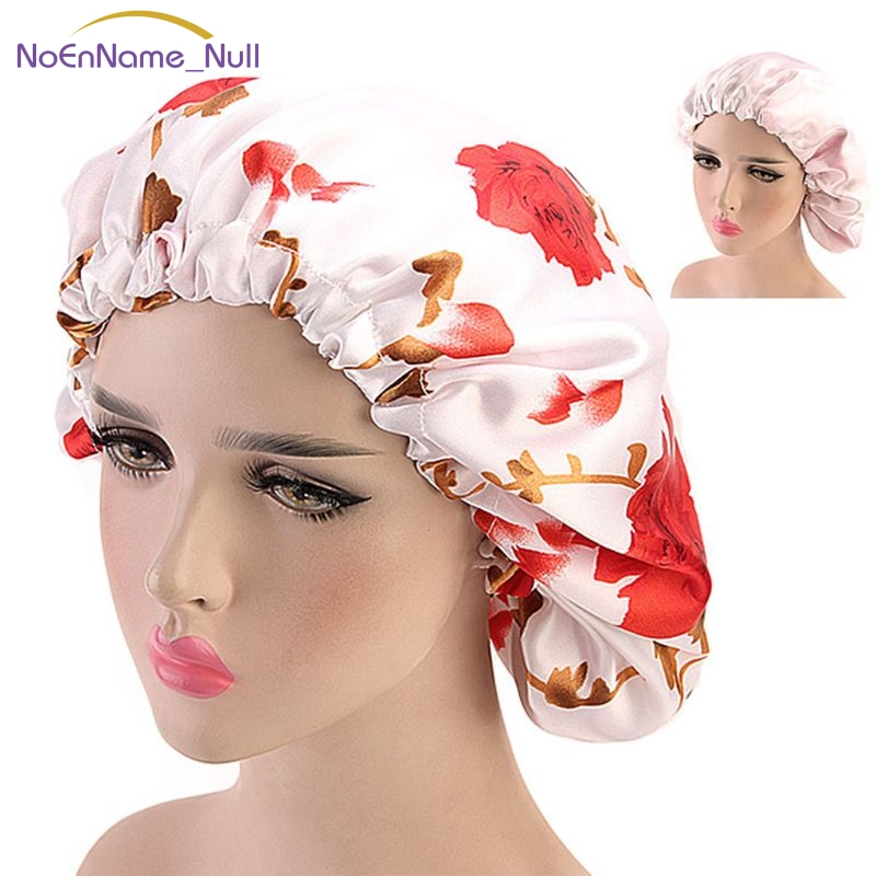 Womens Faux Silk Satin Bonnet Sleep Cap Extra Large Double Layer Floral Printed Head Covering Reversible Adjustable Hair Loose
Womens Faux Silk Satin Bonnet Sleep Cap Extra Large Double Layer Floral Printed Head Covering Reversible Adjustable Hair Loose