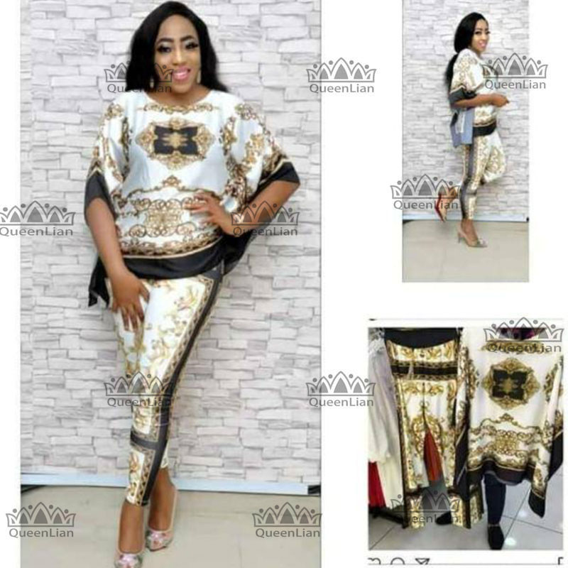 2 Piece Set African Clothing Dashiki New Fashion Suit Oversized Top With Elastic Pants For Lad
2 Piece Set African Clothing Dashiki New Fashion Suit Oversized Top With Elastic Pants For Lad