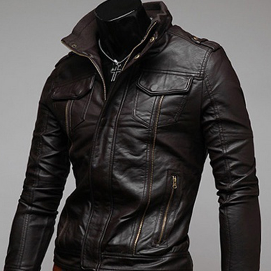 Zogaa Motorcycle Leather Jacket Men 2019 Autumn Winter Men' Leather Jacket Jaqueta De Couro Masculina Mens Coats, Black
Zogaa Motorcycle Leather Jacket Men 2019 Autumn Winter Men' Leather Jacket Jaqueta De Couro Masculina Mens Coats, Black