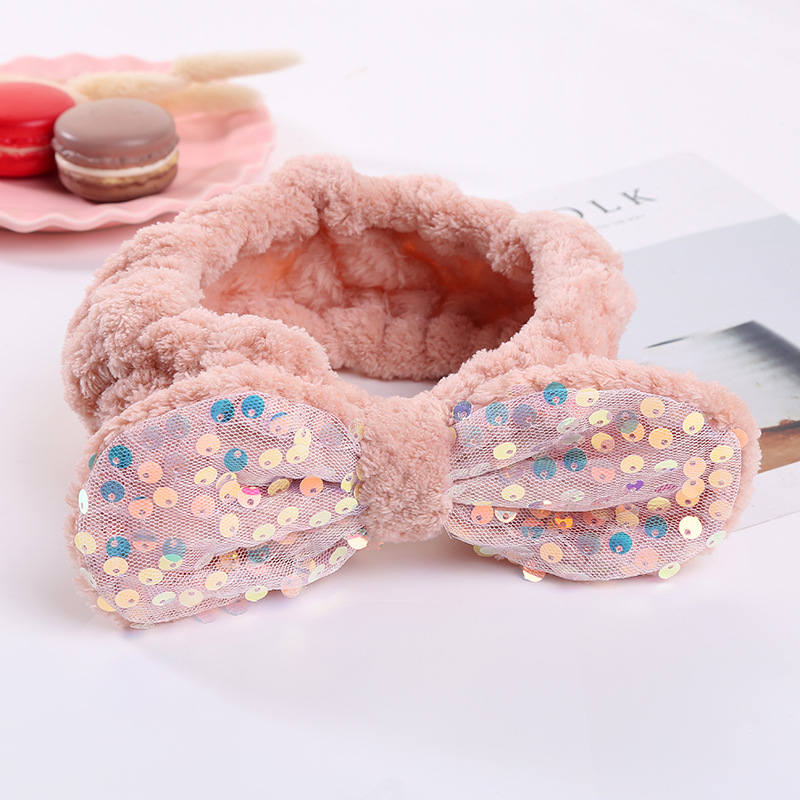 New Sequin Spa Bath Shower Make Up Accessories Cosmetic Headband Wash Face Hair Band For Women
New Sequin Spa Bath Shower Make Up Accessories Cosmetic Headband Wash Face Hair Band For Women