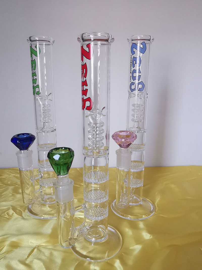 Bong! New Glass bong Straight Tube Glass Water Pipe hand blown glass water pipe new Sprinkler Perc 18.8mm joint
Bong! New Glass bong Straight Tube Glass Water Pipe hand blown glass water pipe new Sprinkler Perc 18.8mm joint