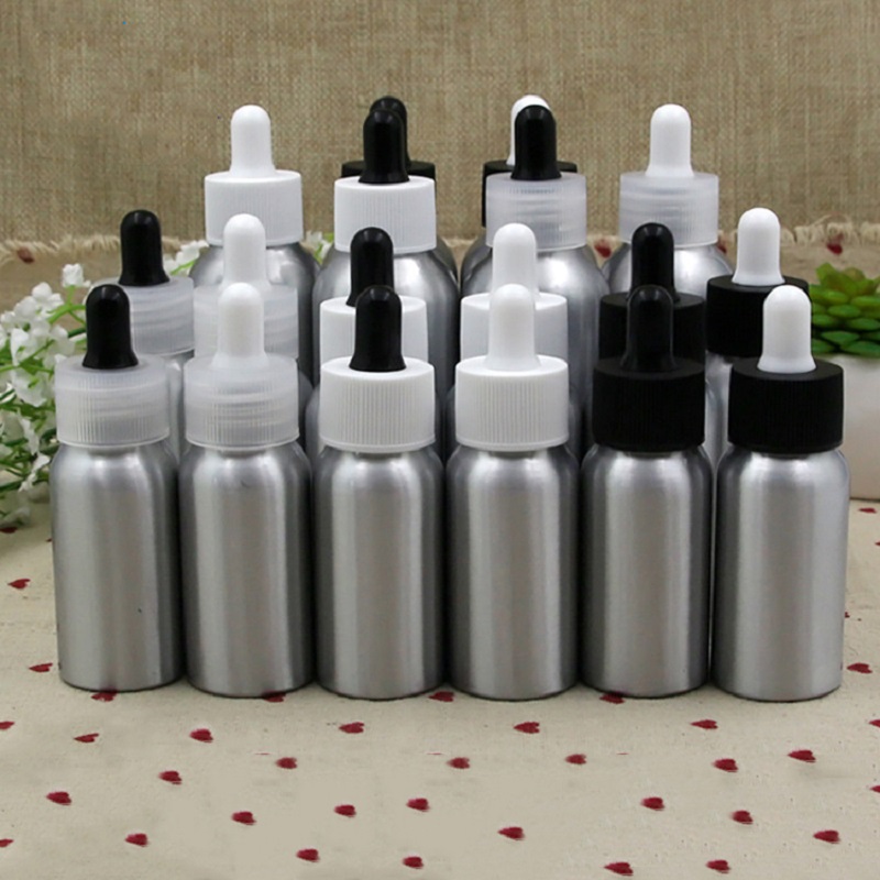 30ML 50ML 100ML Aluminum e Liquid Reagent Pipette Bottles Eye Dropper Aromatherapy Essential Oils Perfumes bottles
30ML 50ML 100ML Aluminum e Liquid Reagent Pipette Bottles Eye Dropper Aromatherapy Essential Oils Perfumes bottles