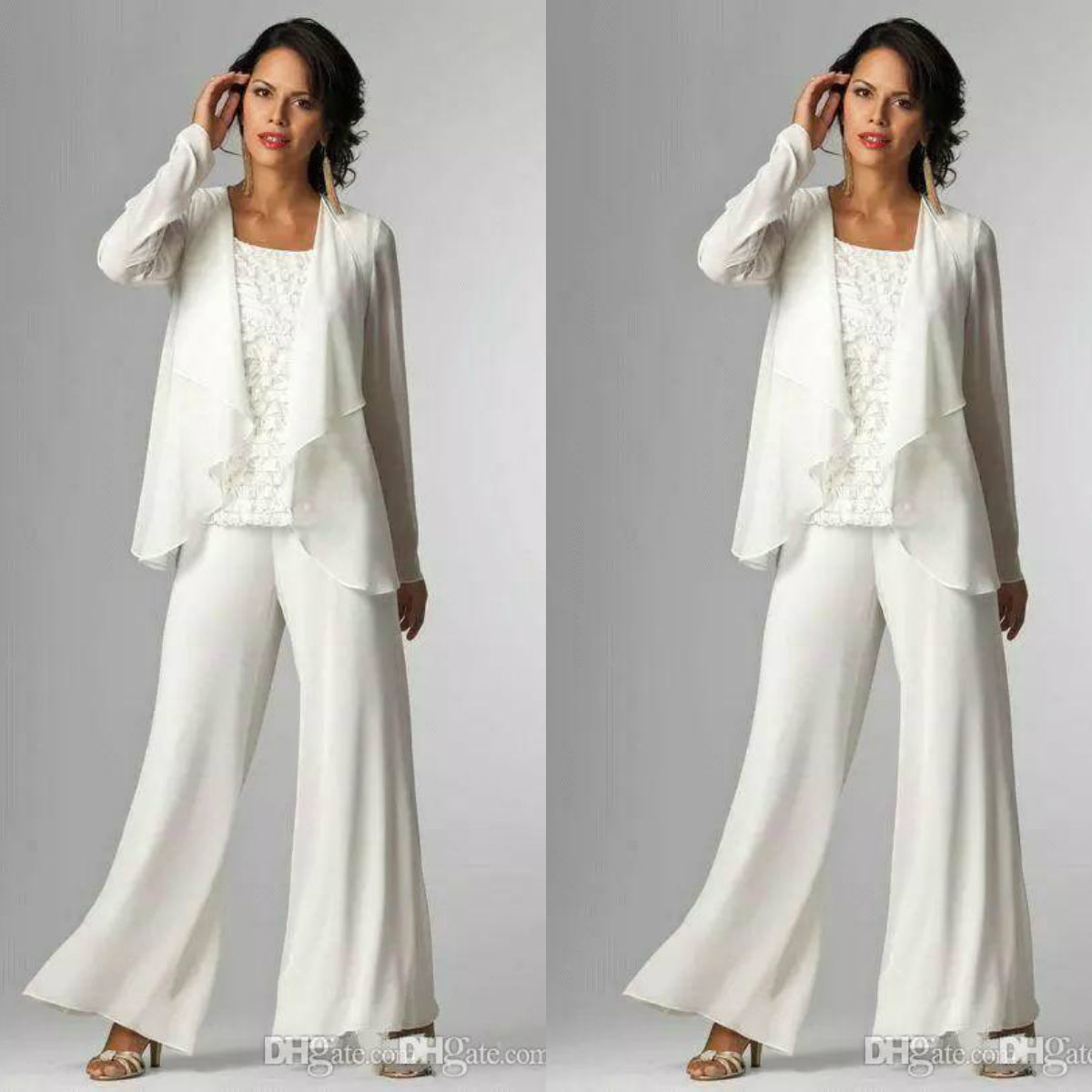 Noble Chiffon Lady Mother Pants Suits Evening Dress Party 2019 Mother Of The Bride Dress pant Suit Gowns Formal Party Brown Custom
Noble Chiffon Lady Mother Pants Suits Evening Dress Party 2019 Mother Of The Bride Dress pant Suit Gowns Formal Party Brown Custom