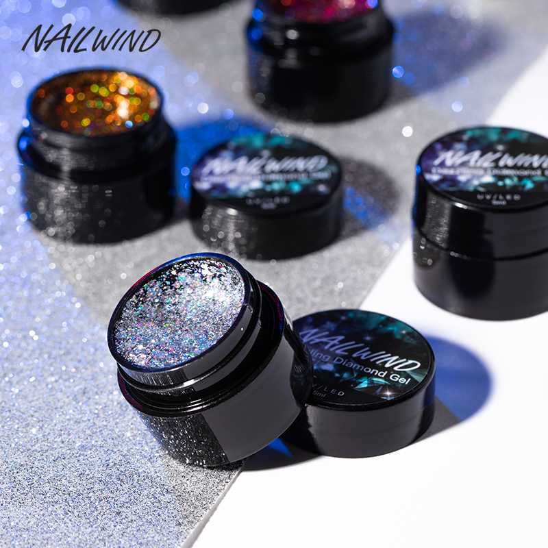 NAILWIND Diamond Dazzling Gel UV Nail Gel Painting Glitter Nail Varnish Hybrid Semi Permanent Base Top Manicure Art Set, Nfn204
NAILWIND Diamond Dazzling Gel UV Nail Gel Painting Glitter Nail Varnish Hybrid Semi Permanent Base Top Manicure Art Set, Nfn204