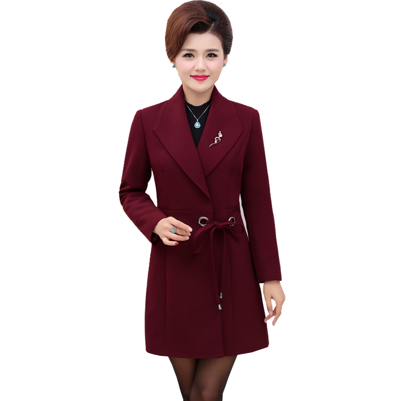NEW Trending Products 2020 Elegant Women coat High quality autumn Large size Windbreaker Middle age clothing spring Outwear 78, Green 
NEW Trending Products 2020 Elegant Women coat High quality autumn Large size Windbreaker Middle age clothing spring Outwear 78, Green