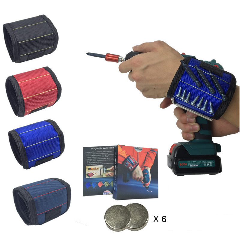 Magnetic Wristband Pocket Tool Belt Pouch Bag Screws Holder Holding Tools Magnetic Bracelets Practical Strong Chuck Wrist Toolkit DBC BH2921
Magnetic Wristband Pocket Tool Belt Pouch Bag Screws Holder Holding Tools Magnetic Bracelets Practical Strong Chuck Wrist Toolkit DBC BH2921