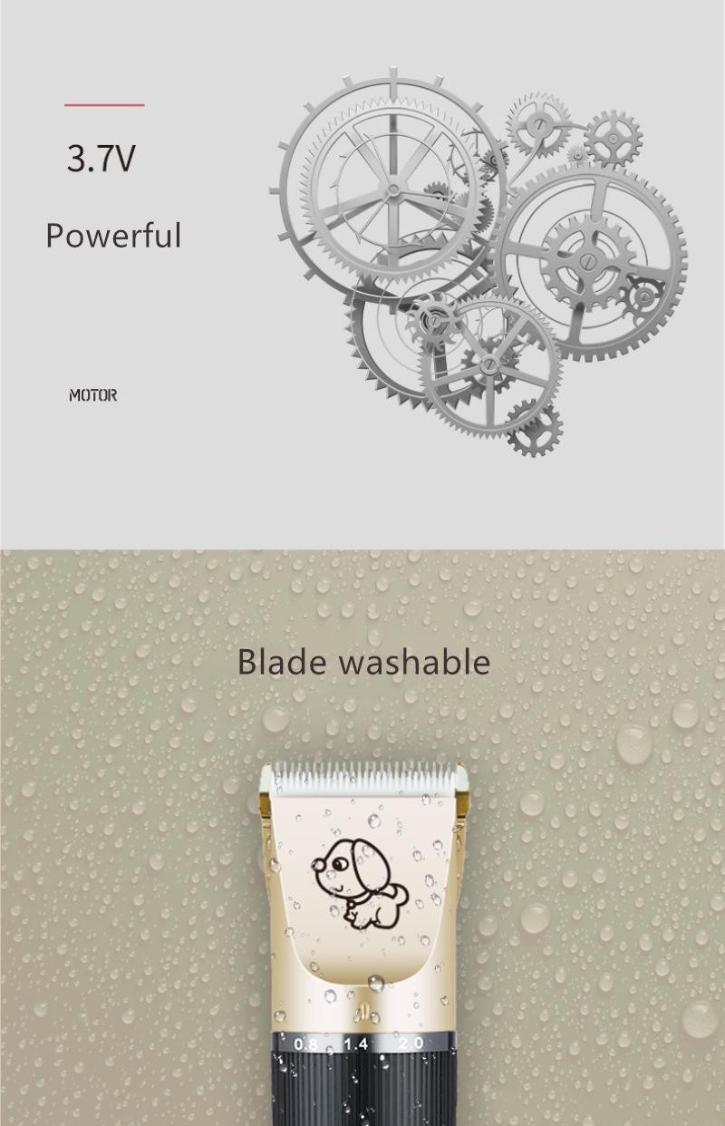 DHL Fast Shipping Professional Pet Hair Trimmer Animal Grooming Clippers Cat Cutter hine Shaver Electric Scissor Clipper Dog shaver