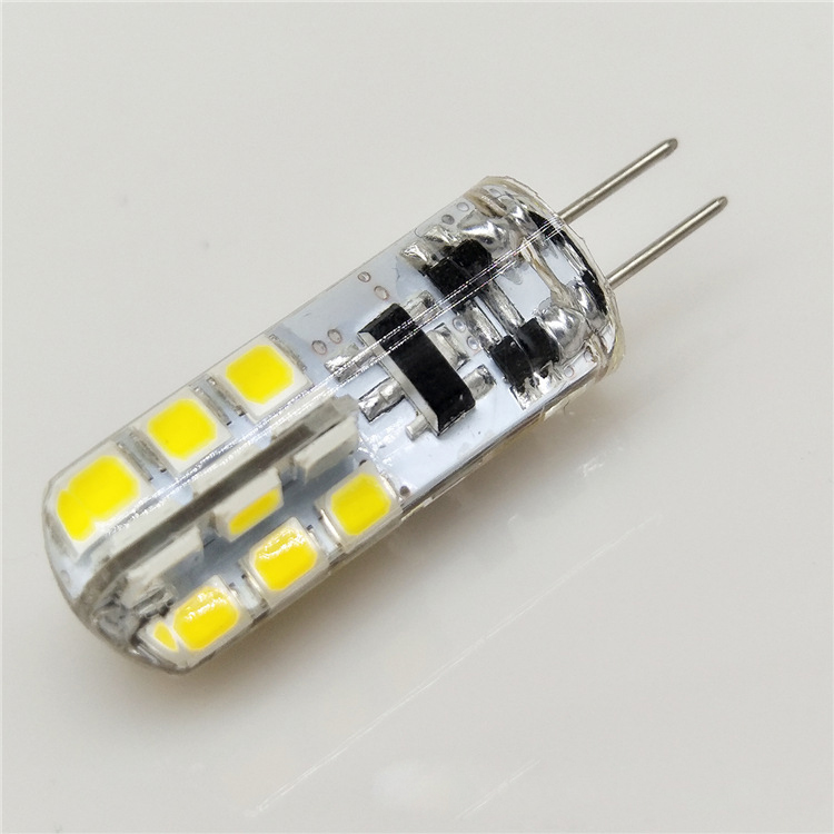 SMD 3014 G4 110V 4W 5W 6W LED Corn Crystal lamp light DC 12V / AC 220V LED Bulb Chandelier 24LED 32LED 48LED 64LEDs