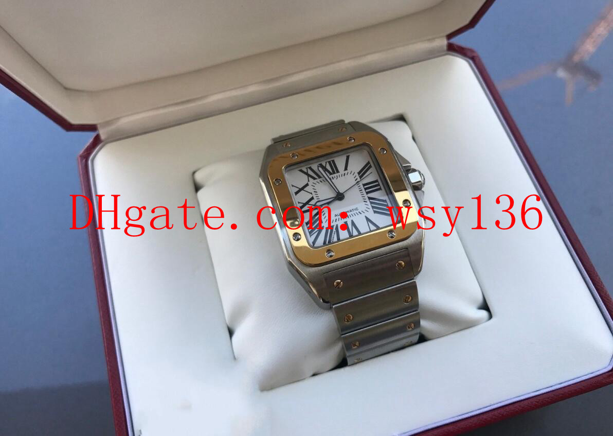 Top Quality XL 42mm Auto Mens 18kt Yellow Gold & Steel Machinery Automatic Watch W200728G Men's Wrist Watch Box, Slivery;brown
Top Quality XL 42mm Auto Mens 18kt Yellow Gold & Steel Machinery Automatic Watch W200728G Men's Wrist Watch Box, Slivery;brown
