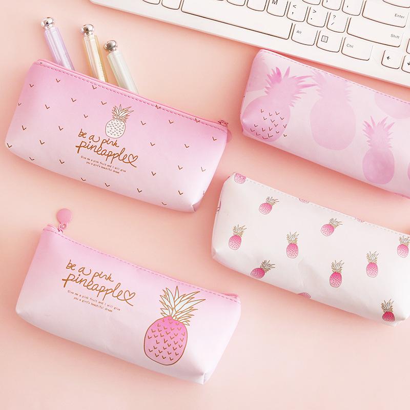 1 Pcs Kawaii Pu Pencil Case Pineapple Gift Estuches School Pencil Box Pencilcase Bag School Supplies Stationery
1 Pcs Kawaii Pu Pencil Case Pineapple Gift Estuches School Pencil Box Pencilcase Bag School Supplies Stationery