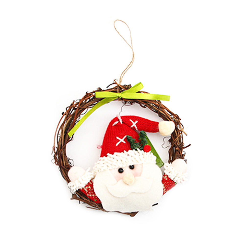 1 pcs Christmas Wreaths Door Hanging Decoration Rattan Ring Garlands Xmas Decorations Christmas Ornament For Home Decor
1 pcs Christmas Wreaths Door Hanging Decoration Rattan Ring Garlands Xmas Decorations Christmas Ornament For Home Decor