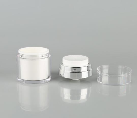 New Vacuum Face Cream Bottle 15g 30g 50g Pearl White Acrylic Airless Jar Round Cosmetic Cream Jar Pump Cosmetic Packaging Bottle
New Vacuum Face Cream Bottle 15g 30g 50g Pearl White Acrylic Airless Jar Round Cosmetic Cream Jar Pump Cosmetic Packaging Bottle