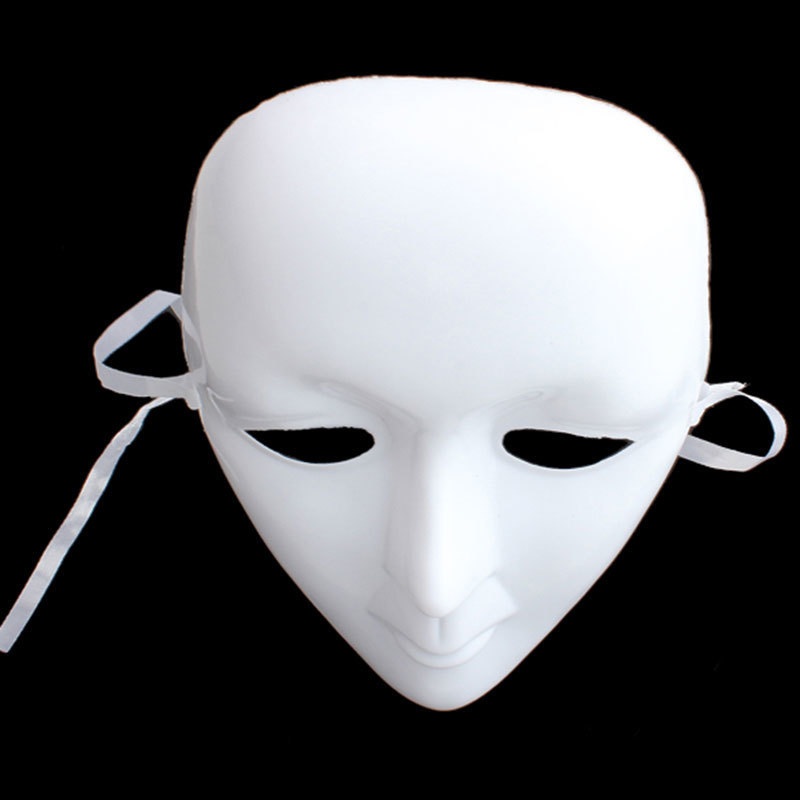 Scary Mask Plastic White Mask Ball Party Costume Halloween Mask Full Face Masquerade DIY Mime Cosplay Props Halloween Decoration
Scary Mask Plastic White Mask Ball Party Costume Halloween Mask Full Face Masquerade DIY Mime Cosplay Props Halloween Decoration
