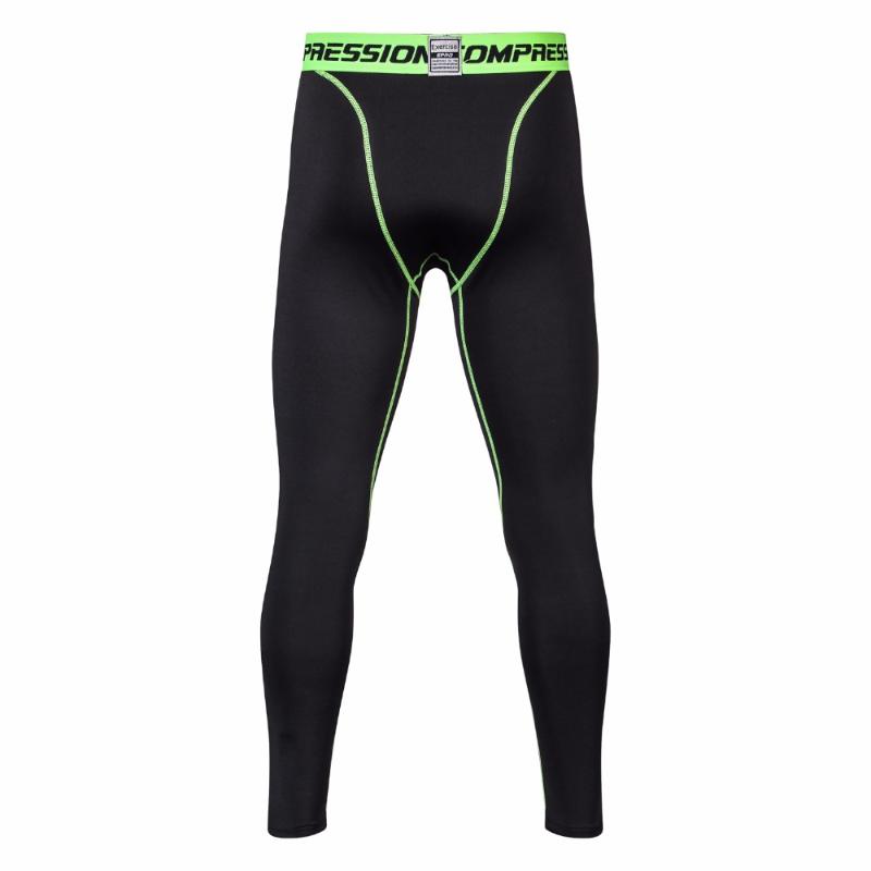 Men Pants Workout Fitness Compression Leggings Pants 3D Print Quick Dry Skinny Tights Crossfit Bodybuilding Trouser MMA