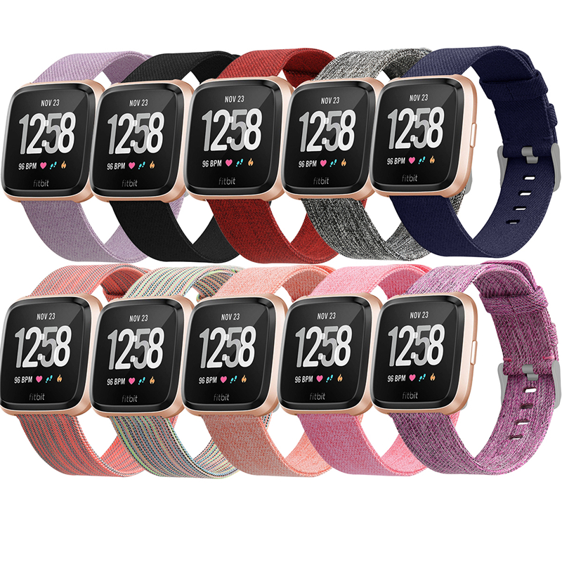 23mm Wrist Strap Bracelet for Fitbit Versa Woven Fabric Replacement Band for Fitbit Versa Lite Watch Sport Luxury Wrist Strap 64001
23mm Wrist Strap Bracelet for Fitbit Versa Woven Fabric Replacement Band for Fitbit Versa Lite Watch Sport Luxury Wrist Strap 64001