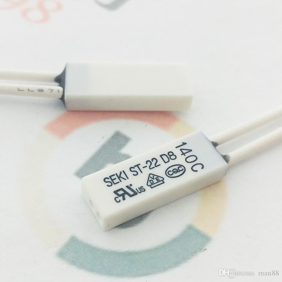 ST-22 250V7A 140 degree Korea SEKI temperature switch normally closed thermal protection switch