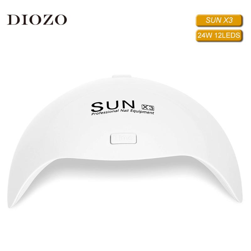 DIOZO Manicure Nail Dryer 24W/36W Fast Dry Led Curing Lamp Infrared Automatic Sensing Smart Timer Manicure UV Led Lamp For Nails, 36w sun x7
DIOZO Manicure Nail Dryer 24W/36W Fast Dry Led Curing Lamp Infrared Automatic Sensing Smart Timer Manicure UV Led Lamp For Nails, 36w sun x7